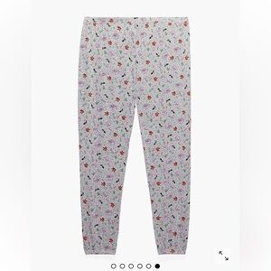 BNIP Savage X Fenty Size 2X Back Tie Pant ‘Tis the Season Holiday Print PJ